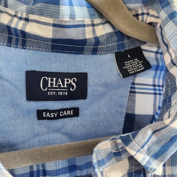 Chaps Short Sleeve Button Front Shirt Bundle - Picture 2 of 6